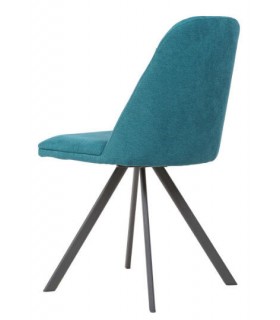 Silla tapizada asiento giratorio con sistema retorno diseño original.