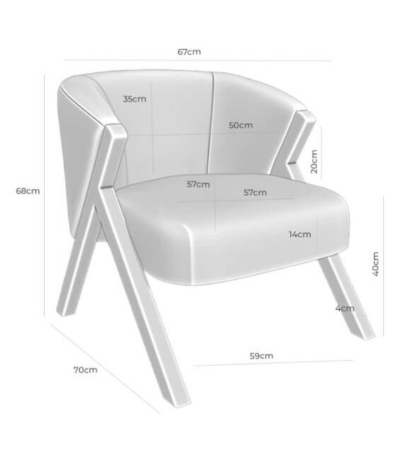 Butaca estilo nórdico color mostaza patas en madera natural, cómodo