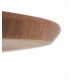 Mesa de comedor redonda realizada en madera de acacia natural