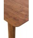 Mesa de comedor rectangular realizada en madera de acacia natural.