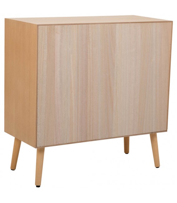 Cómoda madera de paulonia natural mdmhogar