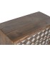 Cómoda madera de mango natural mdmhogar