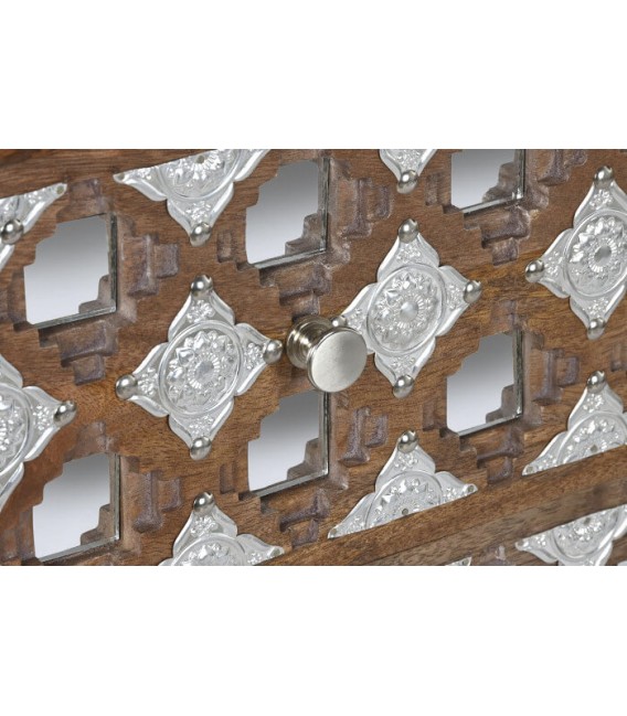 Cómoda madera de mango natural mdmhogar