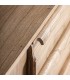 Aparador madera maciza de mindi natural mdmhogar