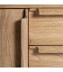 Aparador madera maciza de mindi natural mdmhogar