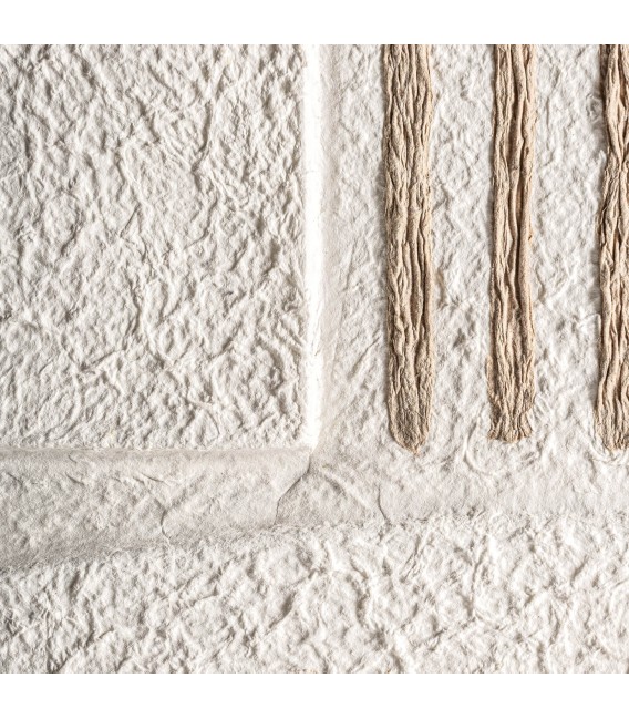 Cuadro de estilo abstracto realizado artesanalmente en papel mdmhogar