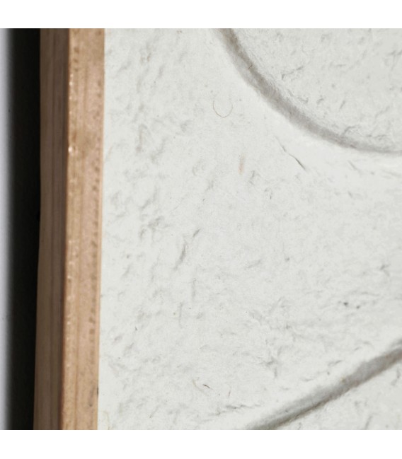 Cuadro de estilo abstracto realizado artesanalmente en papel mdmhogar