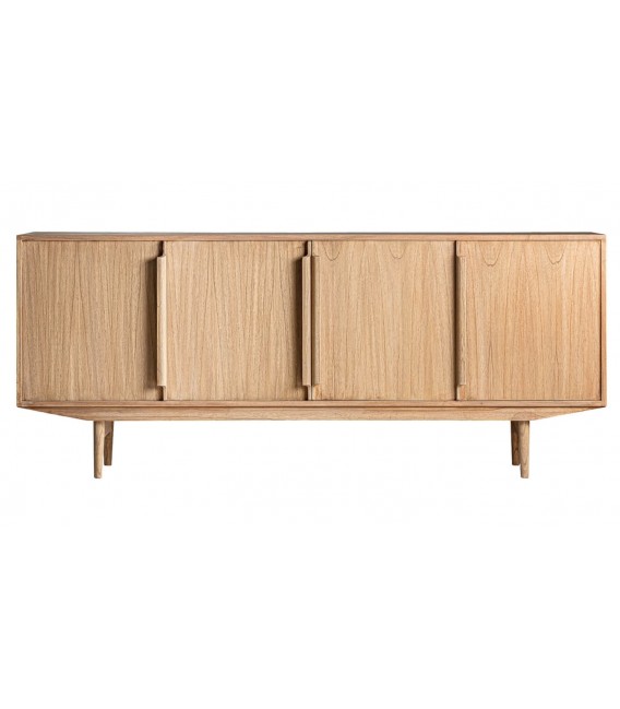 Aparador grande realizado en madera maciza de mindi natural mdmhogar