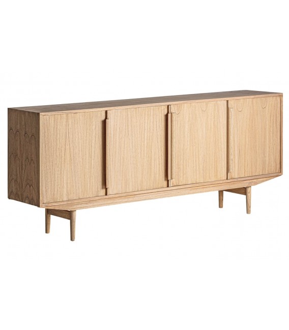Aparador grande realizado en madera maciza de mindi natural mdmhogar