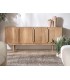 Aparador grande realizado en madera maciza de mindi natural mdmhogar
