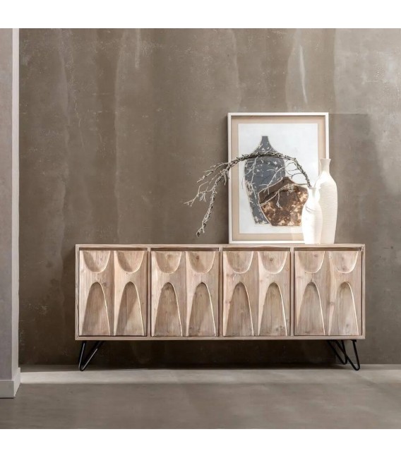 Aparador original grande madera de pino reciclada mdmhogar