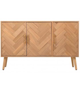 Aparador pequeño madera de paulonia natural mdmhogar