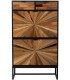 Mueble zapatero de estilo industrial chic mdmhogar