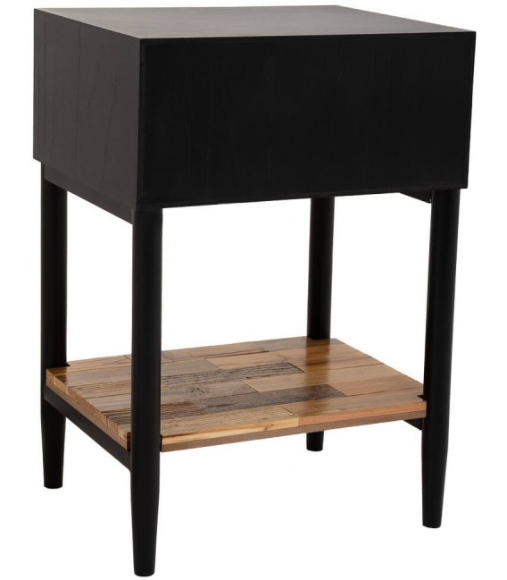 Mesita de noche de estilo industrial chic mdmhogar