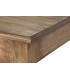 Mesa de comedor rectangular fija madera de caobilla natural mdmhogar