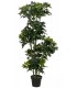 Planta artificial schefflera de buena calidad mdmhogar