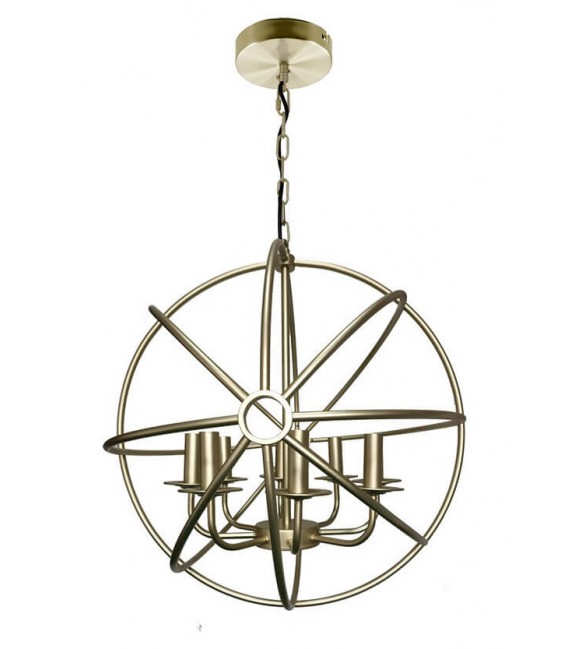 Lámpara de techo esfera copérnico 8 luces mdmhogar