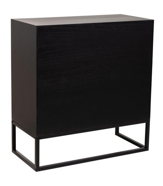 Taquillón con 2 puertas de estilo industrial chic acabado vintage mdmhogar