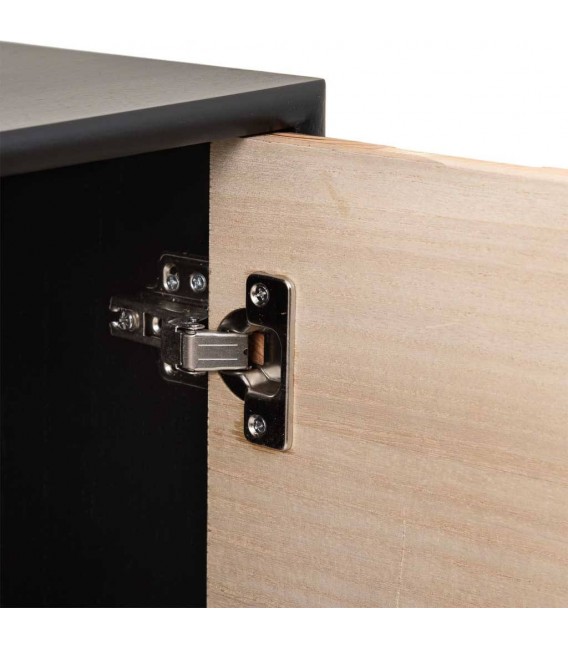 Taquillón con 2 puertas de estilo industrial chic acabado vintage mdmhogar