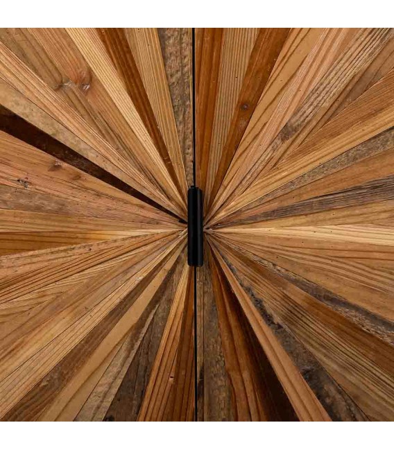 Taquillón con 2 puertas de estilo industrial chic acabado vintage mdmhogar