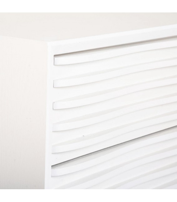 Sinfonier de estilo ibicenco con 5 cajones lacado en blanco mdmhogar