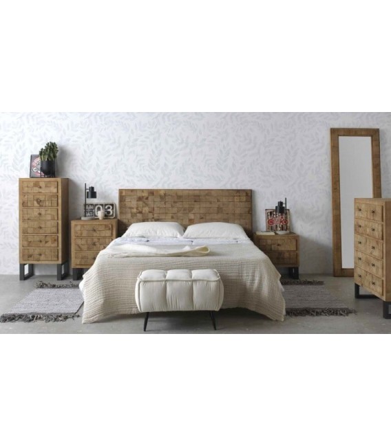 Sinfonier industrial realizado en madera abeto natural mdmhogar