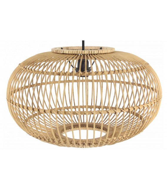 Lámpara de techo techos altos ratán natural estilo oriental mdmhogar