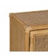 Taquillón con 2 puertas ratán natural trenzado a mano mdmhogar