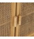 Taquillón con 2 puertas ratán natural trenzado a mano mdmhogar
