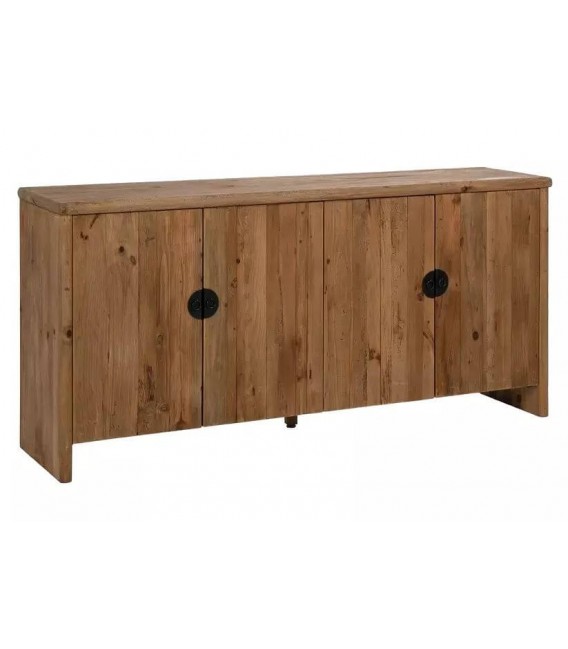 Aparador grande artesanal en madera de pino natural reciclada mdmhogar