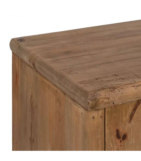 Aparador grande artesanal en madera de pino natural reciclada mdmhogar