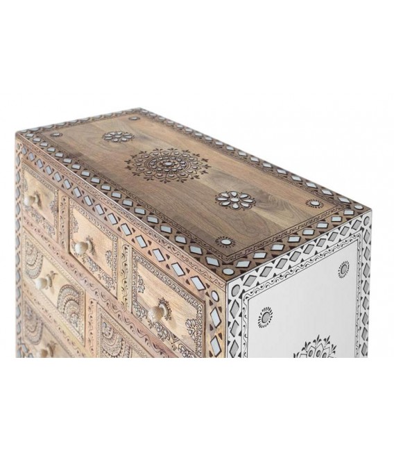 Sinfonier combinado madera maciza detalles pintados a mano mdmhogar