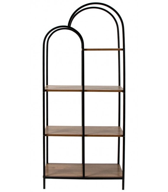 Librería estantería baja original de estilo industrial  mdmhogar