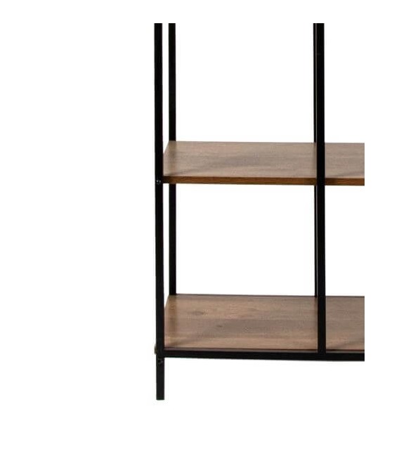 Librería estantería baja original de estilo industrial  mdmhogar