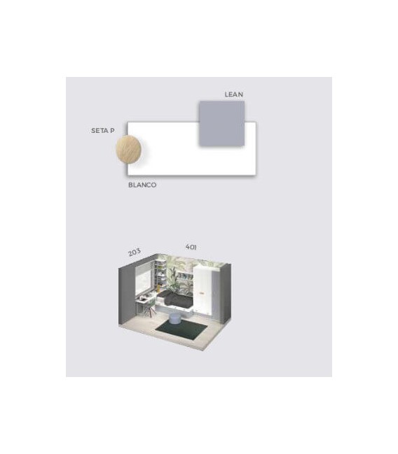 Mueble juvenil modular alta calidad fabricación nacional Tres Cantos mdmhogar