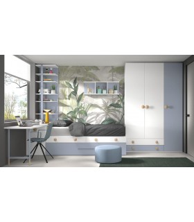 Mueble juvenil modular alta calidad fabricación nacional Tres Cantos mdmhogar