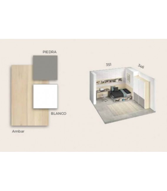 Mueble juvenil de calidad de fabricación nacional, en Tres Cantos mdmhogar