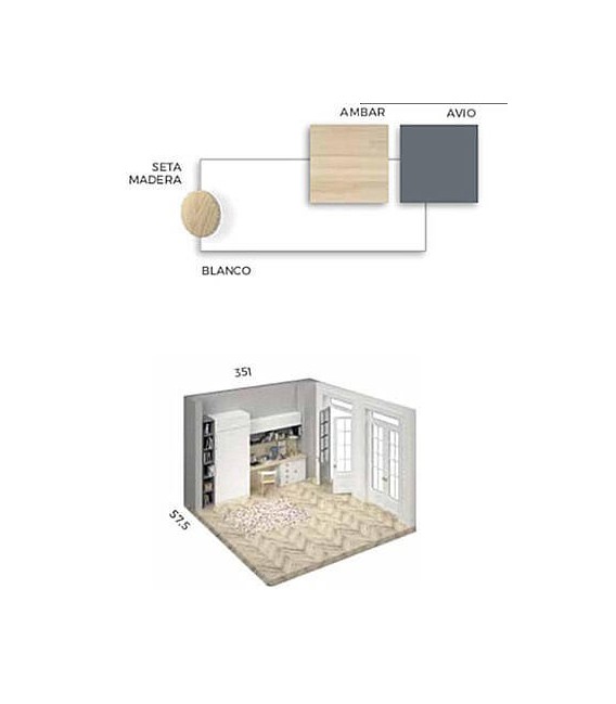 Mueble juvenil de calidad de fabricación nacional en Tres Cantos mdmhogar