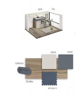 Mueble juvenil de calidad de fabricación nacional en Tres Cantos mdmhogar