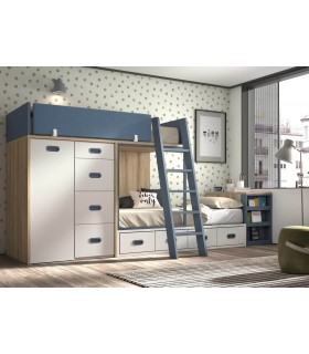 Mueble juvenil de calidad de fabricación nacional en Tres Cantos mdmhogar