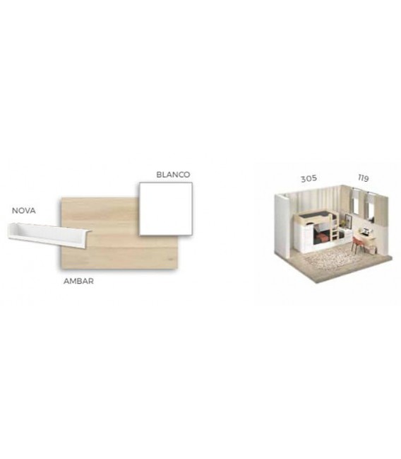 Mueble juvenil de calidad de fabricación nacional en Tres Cantos mdmhogar