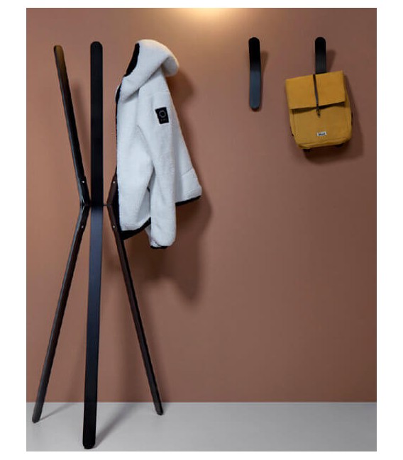 Perchero de pie de estilo nórdico madera de haya 4 colores mdmhogar