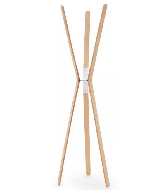 Perchero de pie de estilo nórdico madera de haya 4 colores mdmhogar