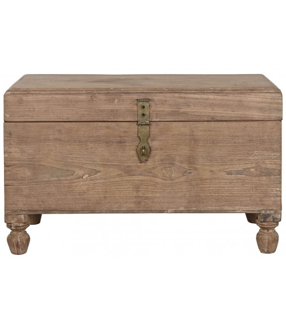 Arcón realizado en madera de pino natural reciclada mdmhogar