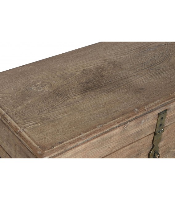 Arcón realizado en madera de pino natural reciclada mdmhogar