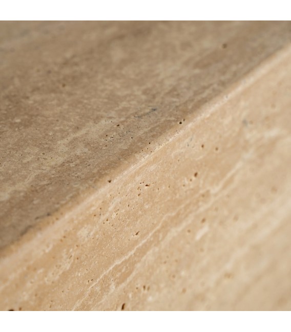 Mueble de televisión muy grande travertino natural poro abierto mdmhogar