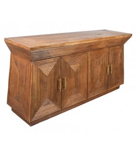 Aparador con 4 puertas realizado madera de mango mdmhogar