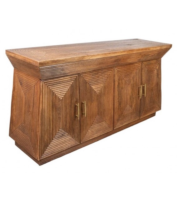 Aparador con 4 puertas realizado madera de mango mdmhogar