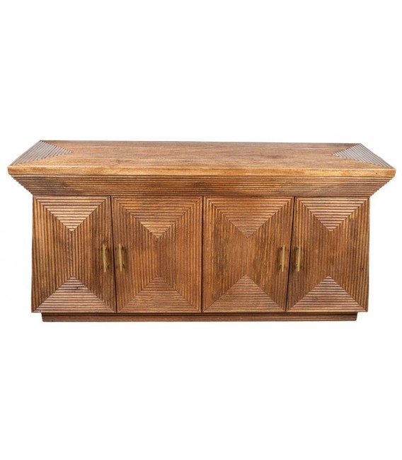 Aparador con 4 puertas realizado madera de mango mdmhogar
