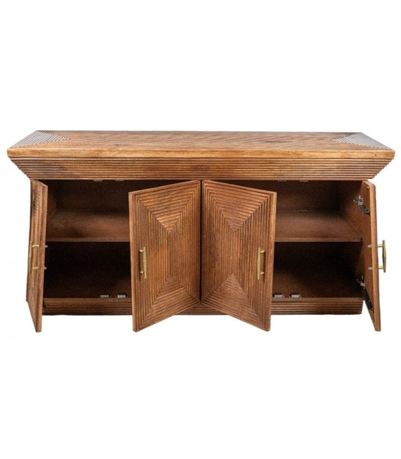 Aparador con 4 puertas realizado madera de mango mdmhogar